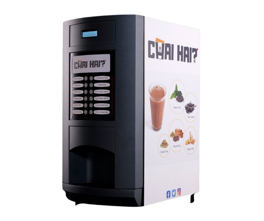 Instant Chai Machine | 4 Flavour Options I Portion Control